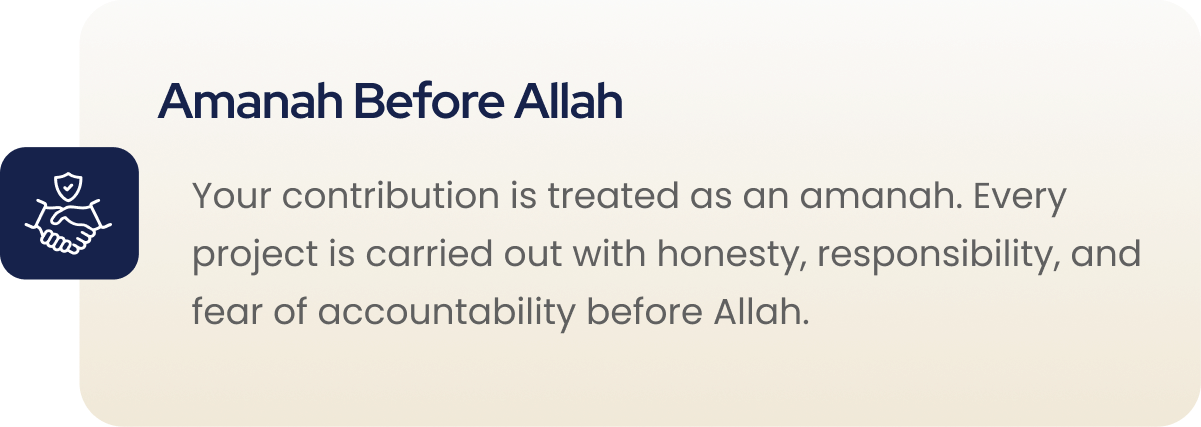 For the sake of allah 1